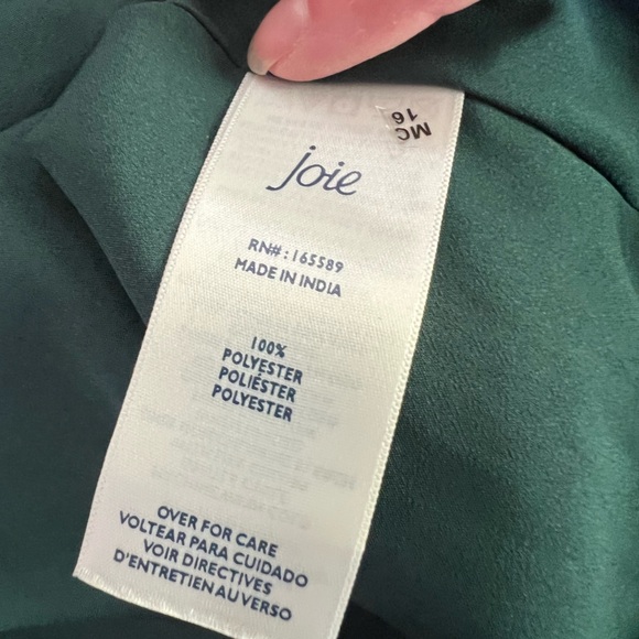 Joie XXL artic animal balloon sleeve dress fully lined sheer sleeve - Picture 9 of 16